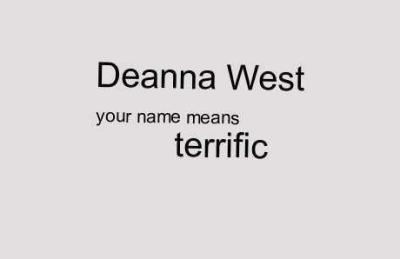 Deanna West